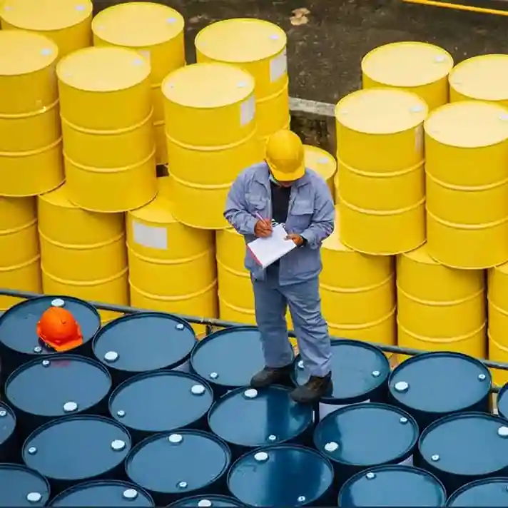 construction chemicals filled in container